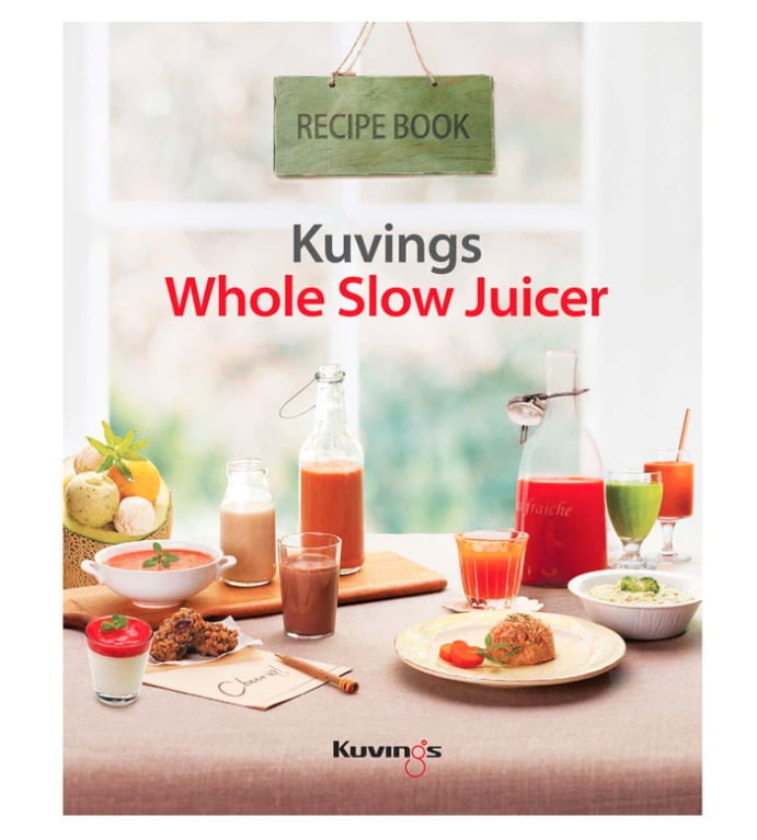 Kuvings慢磨調理機–食譜書