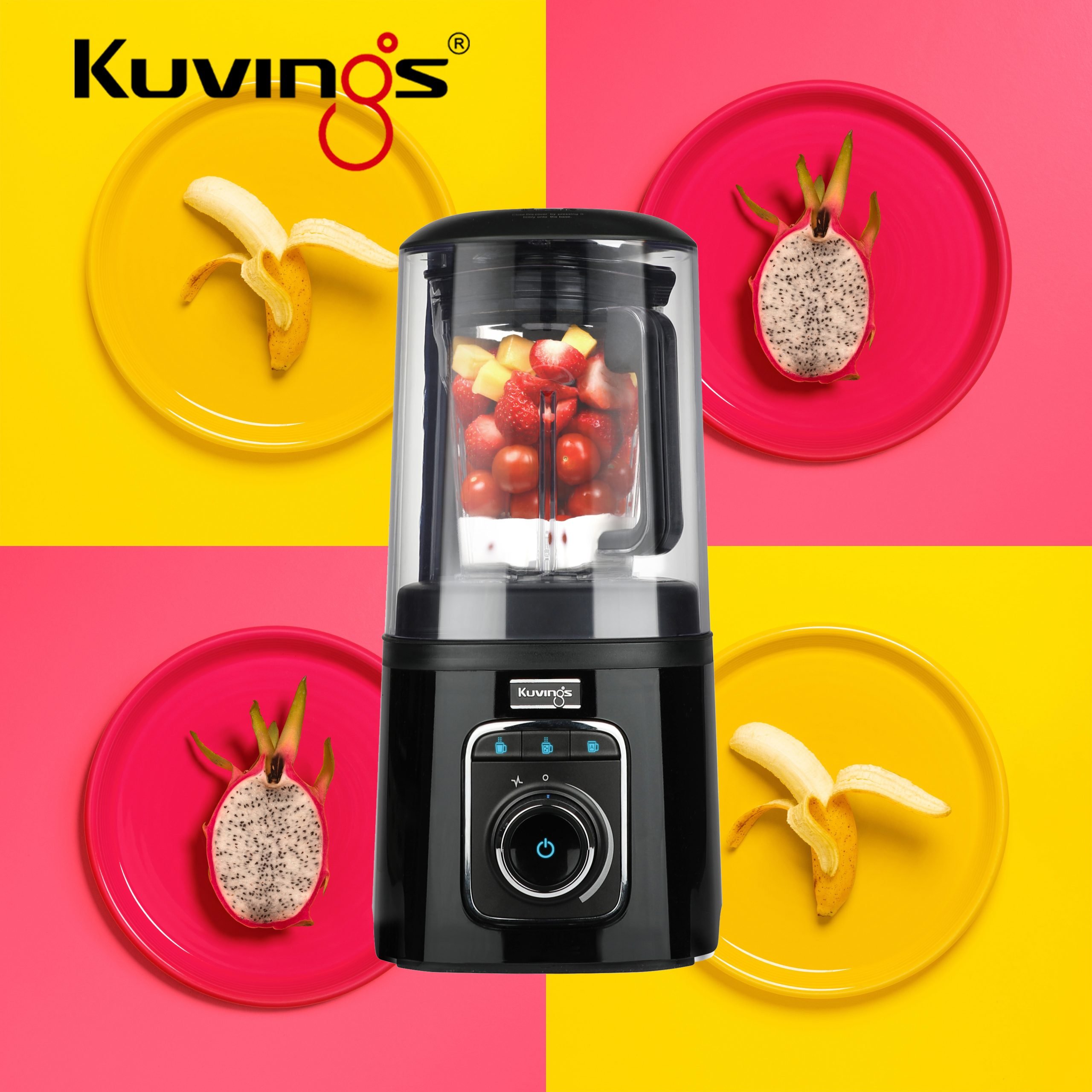 KUVINGS 萬用真空食物調理機 CT-10V (知性黑)